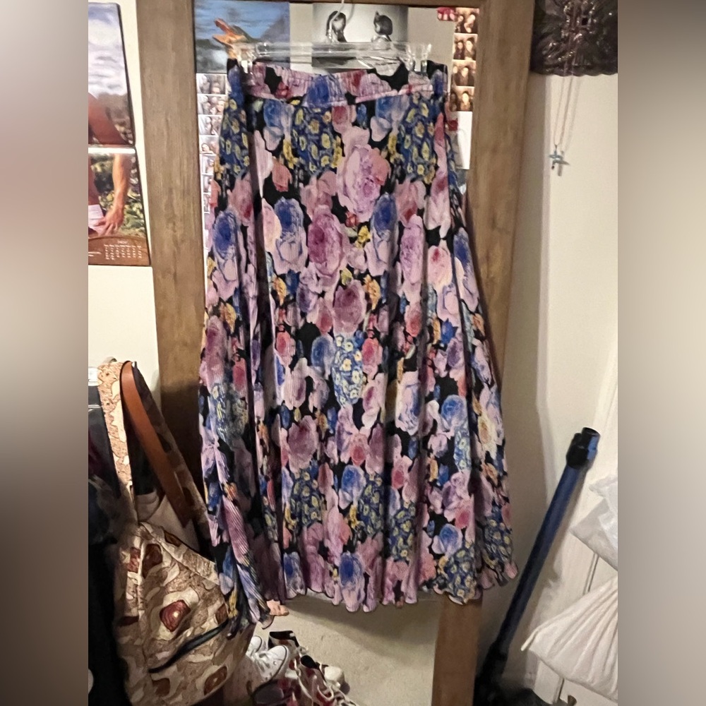 GANNI Textured skirt